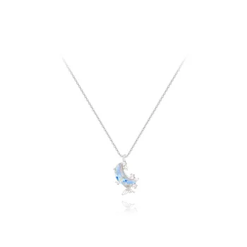 BLANK IN BLANK Zircon Necklaces Women's Anniversary Bestie Girlfriend Birthday Box