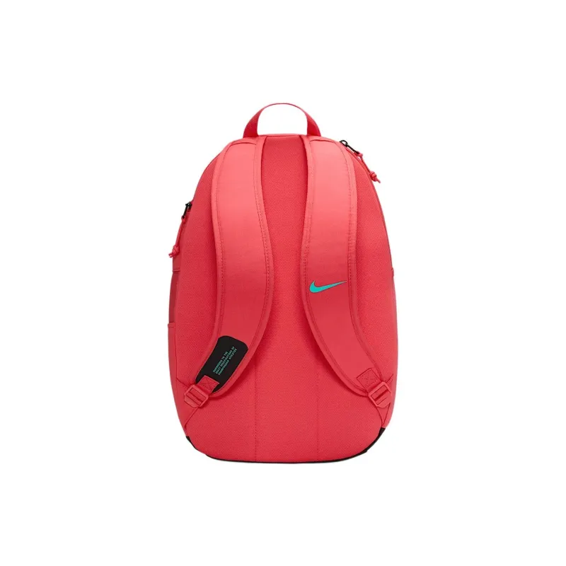 Nike Fabric Backpack Unisex Ash Red & Black & Aurora Green-2