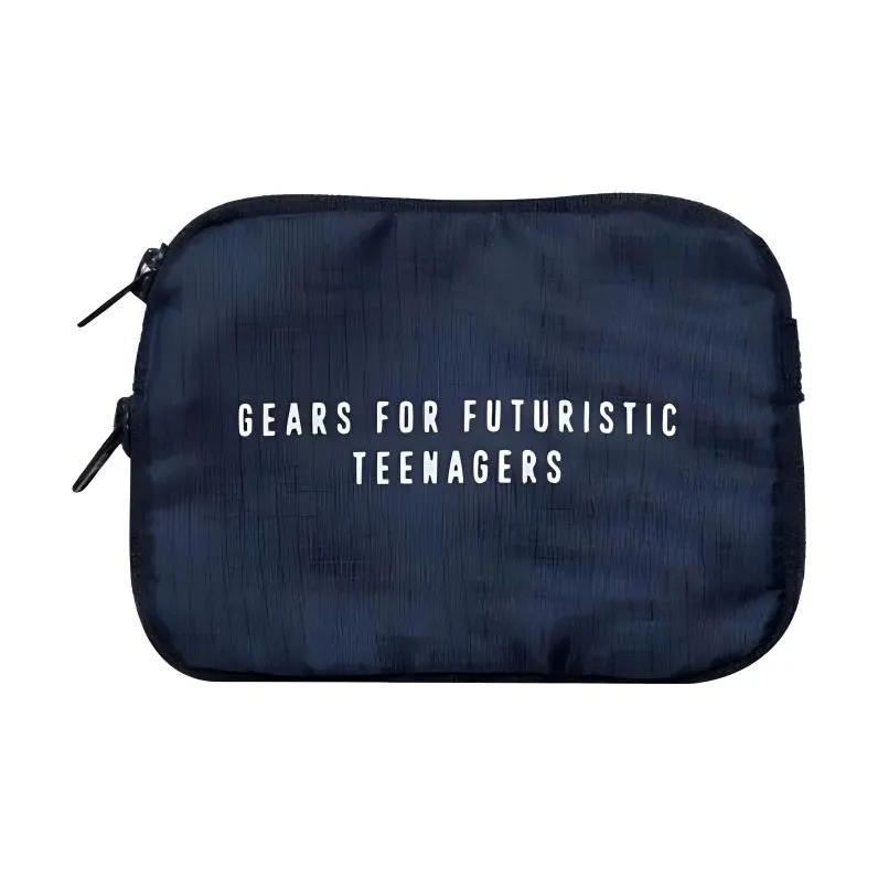 HUMAN MADE Polyester Makeup Bag Women's Marine Blue-1