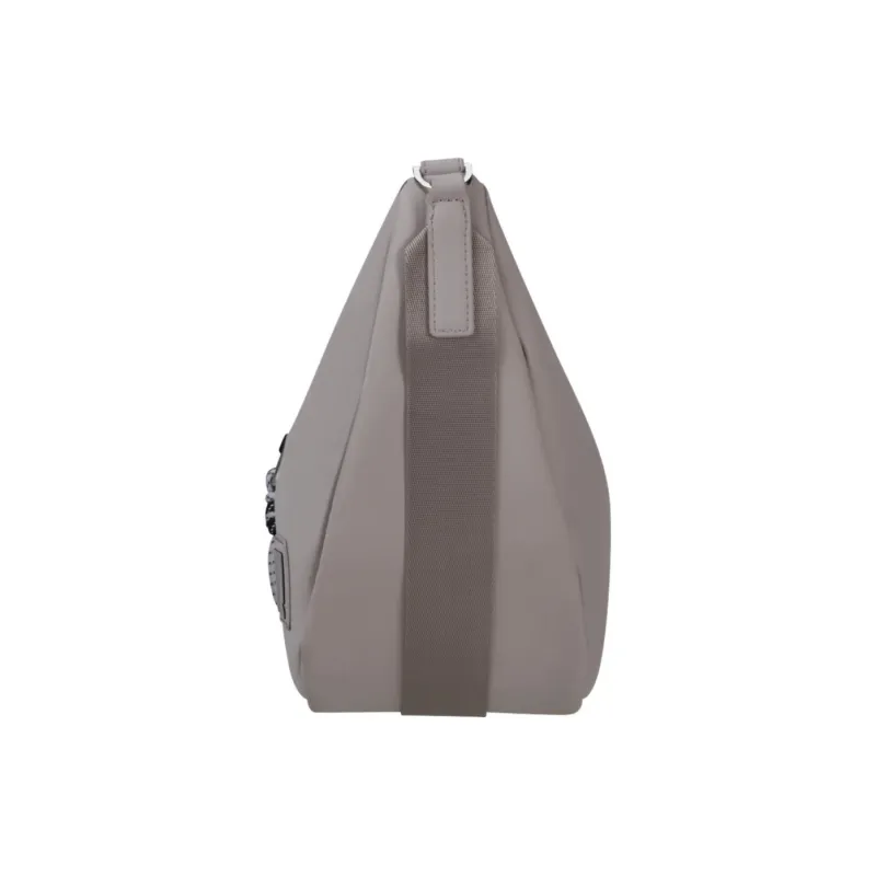SAMSONITE PET Hobo Bag Shoulder Bag Women's Gray Rose-2