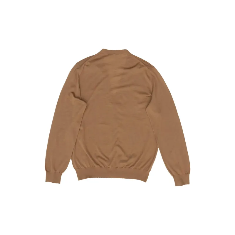 FENDI Ff Embossed V Neck Buttoned Cardigan-1