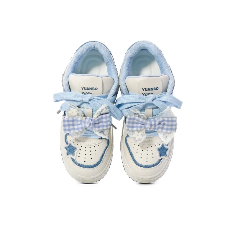 Lovely You Lightweight Anti-Slip Low-Top Skateboard Shoes Women's-21