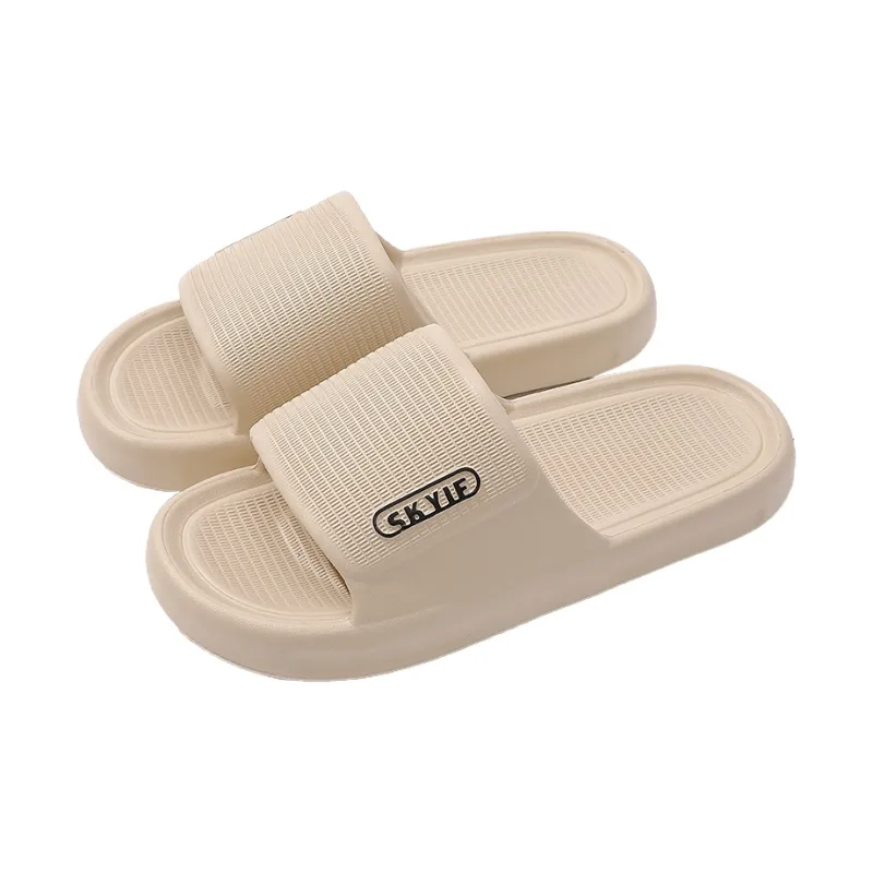 Foot Recreation Summer Home Indoor Comfortable Slip Resistant Bathroom Quiet EVA Slippers, Home Slippers, Unisex-5