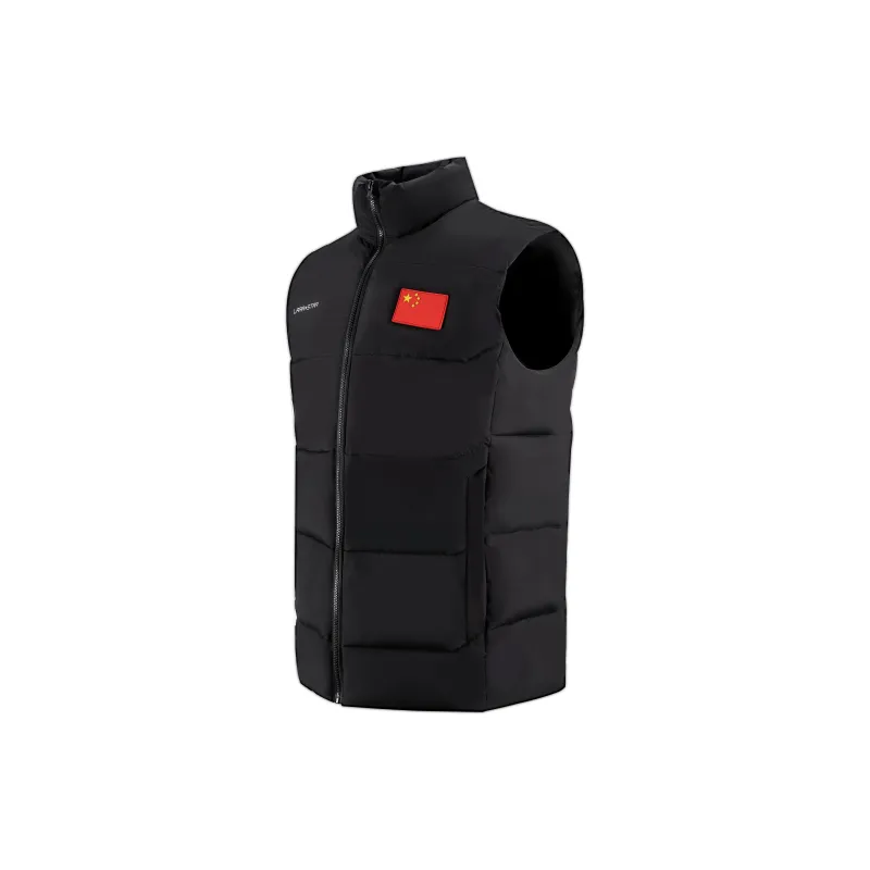 LARA STAR Vests Unisex Black-1