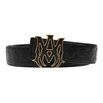 AMIRI Monogram Buckle Belt