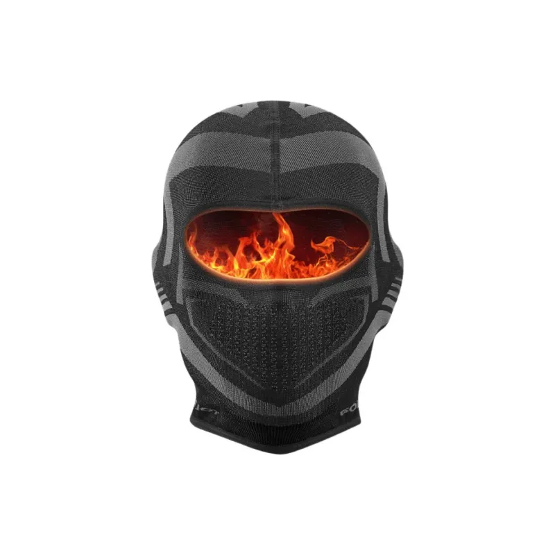 TANLU Cycling Gear Face Mask Unisex Black-1