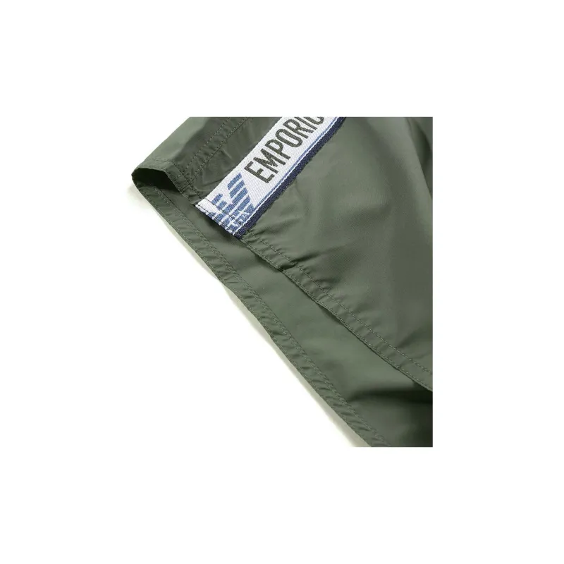 EMPORIO ARMANI FW24 Beach Shorts Men's Army Green-3