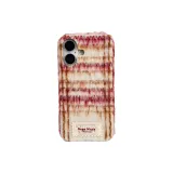 Flannelette Red Brown Horizontal Stripes