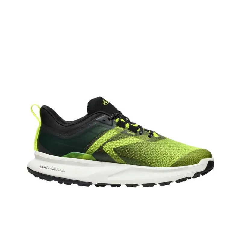 KEEN Anti Slip Wear Resistant Low Top Trail Running Running Shoes Men's Yellow Green-1