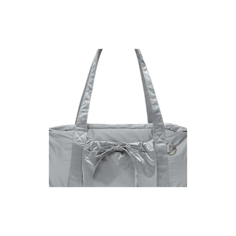 New Balance Nylon Handbag Travel Bag 13.5L Unisex Silver-4
