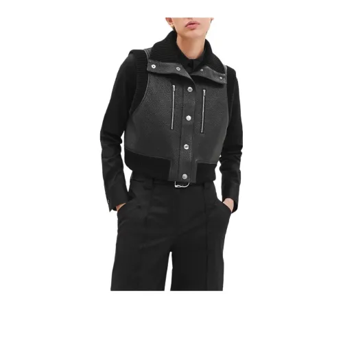 HERMES Vests Women's Black