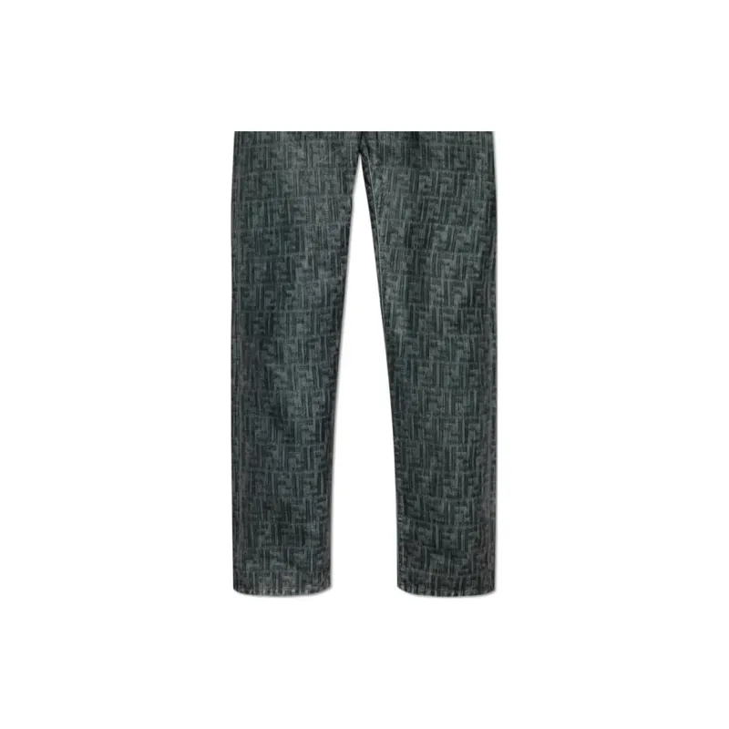 FENDI Jeans Men Dark Blue-2