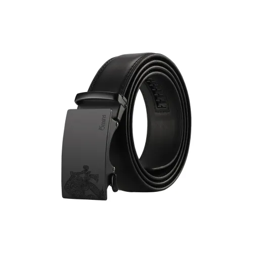 15 MINS Cow Split Leather Belts Men's Width  3.5cm