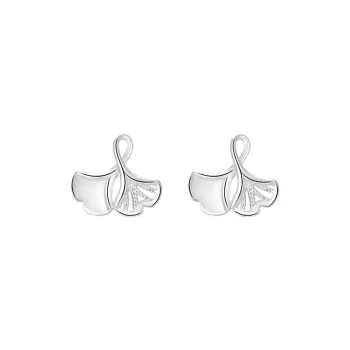 Muyan 999 Fine Silver Stud Earrings Women's