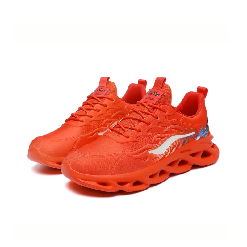 JANECO Cushioning Anti-Slip And Wear-Resistant Low-Top Chunky Sneakers Unisex-2