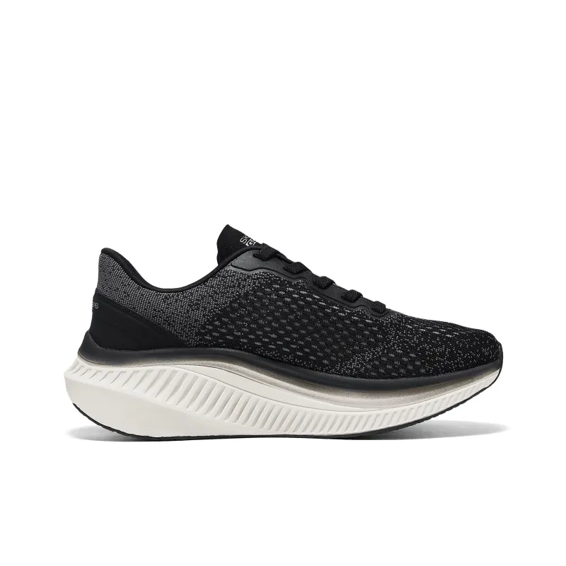 Skechers WOMEN'S GO WALK Wear Resistant Low Top Casual Shoes Women's Black-1
