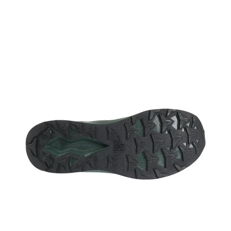 THE NORTH FACE Vective Eminus Cushioning Breathable Low Top Running Shoes Men's Green-2