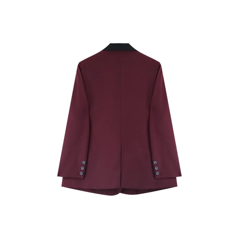 DianThia Business Suit Women's Fuchsia-1