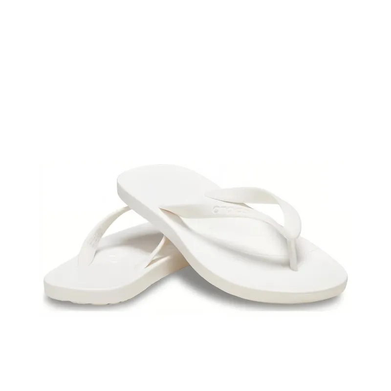 Crocs Casual Flip Flops 'White'-3