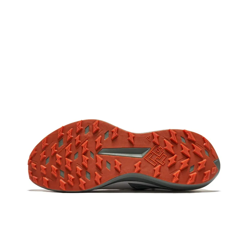 Erke Borderless PRO Running Shoes Men Low Top Gray Black Green-4