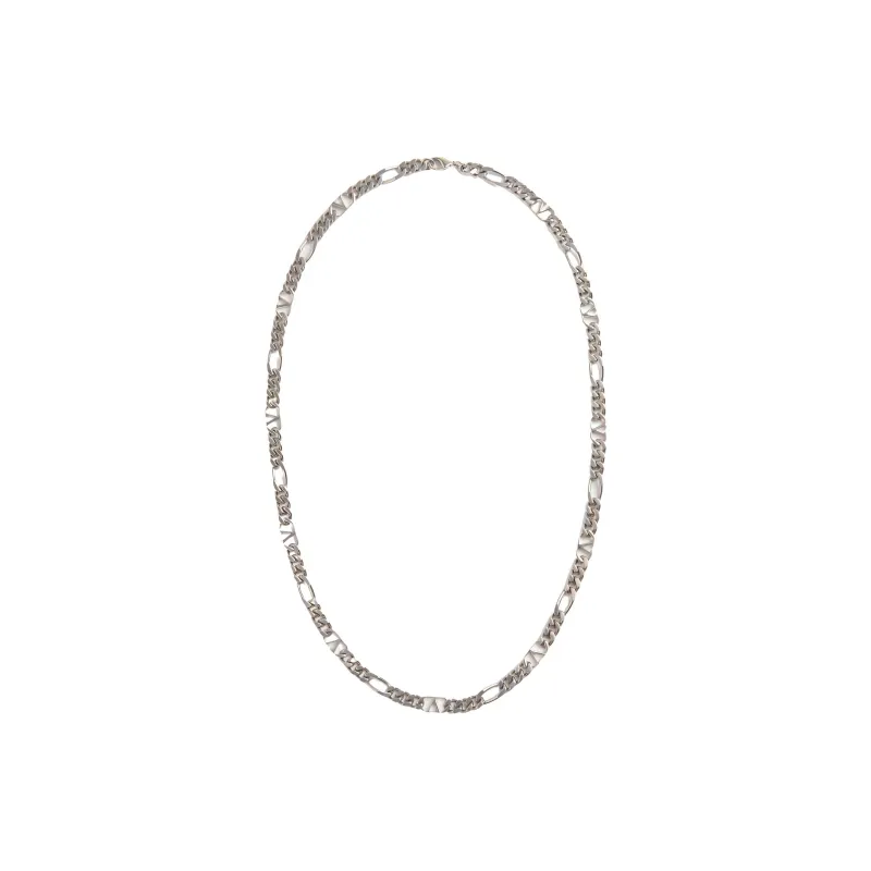 Valentino Metal Necklaces Men's Silver-0