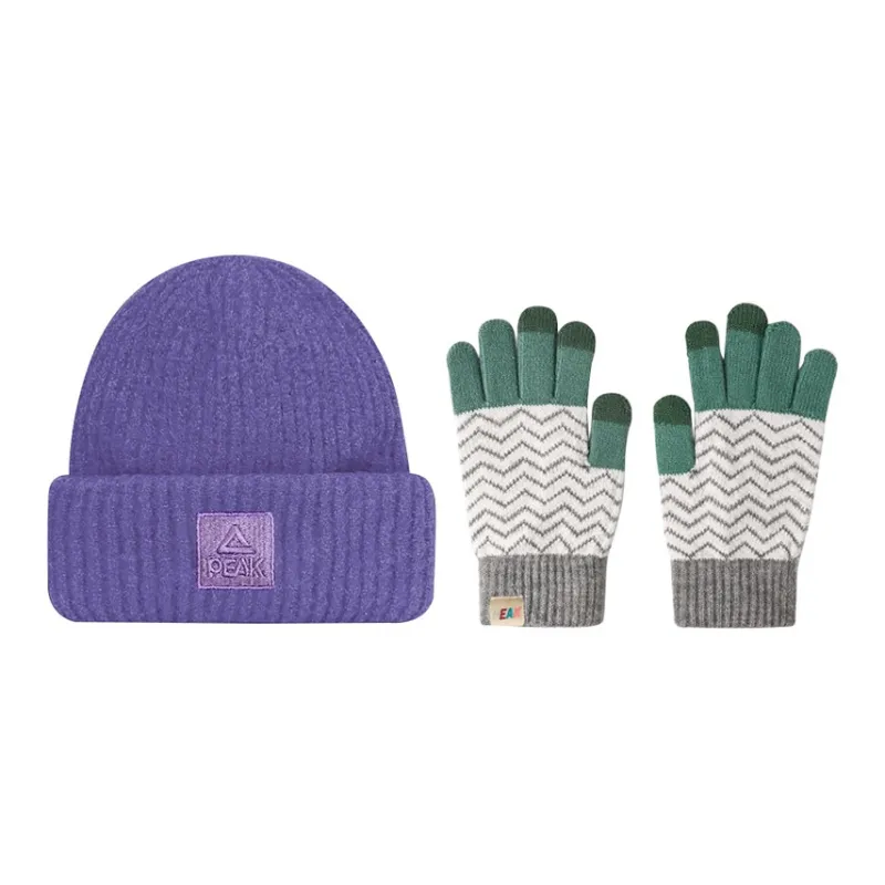 PEAK Acrylic Knit Gloves Unisex-0