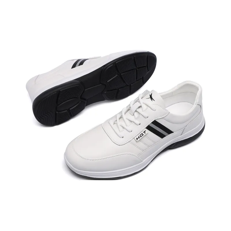 RED DRAGONFLY Athletic Shoes Wear resistant And Lightweight Low Top Casual Comfortable White Sneakers-3