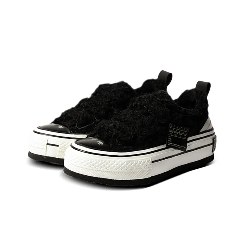 VESSEL Abrasion Resistant Low Top Kids' Skateboarding Shoes Teenagers-16