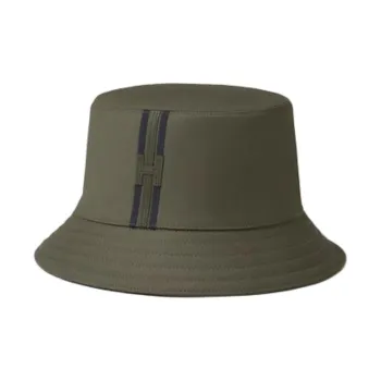 HERMES Cashmere Bucket Hats Men's Basalt