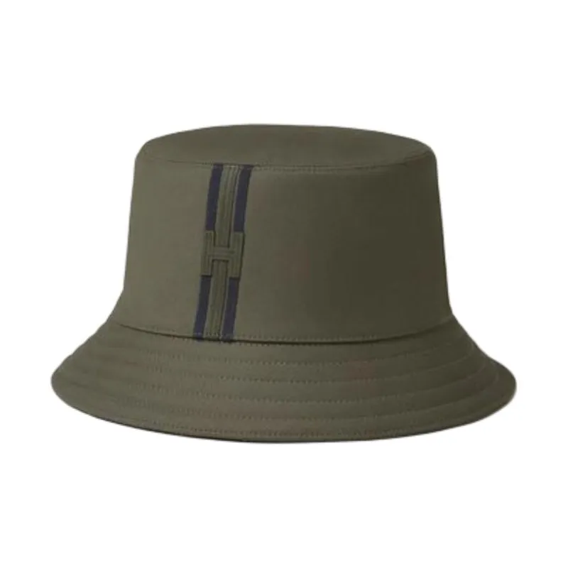 HERMES Cashmere Bucket Hats Men's Basalt-0