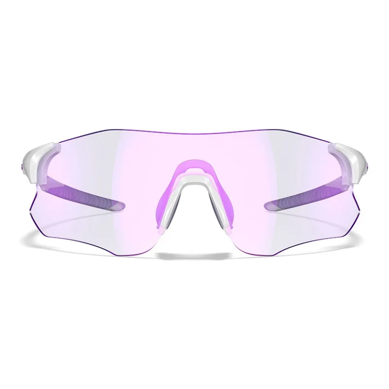 Jeep TR/Memory Plastic Irregular Shape Sunglasses Unisex White-2