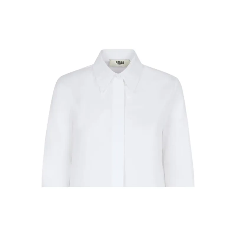 FENDI Shirts Women's White-2