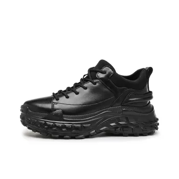 Jerden Smith Slip Resistant Impact Resistant Height Increasing Low Top Chunky Sneakers