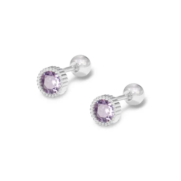 ETAHLOVE Sterling Silver Stud Earrings Unisex Boyfriend And Girlfriend Birthday Surprise-50