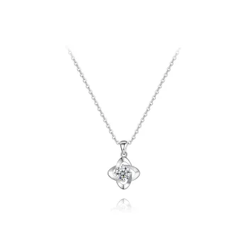 BLANK IN BLANK Sterling Silver Necklaces Women's Mom Bestie Girlfriend Birthday Box