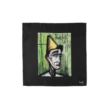 PRADA Recycled Polyester Silk Scarves Men's Gray