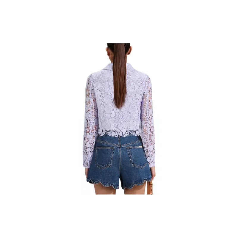 Self portrait SS23 Shirts Women's Lilac-1