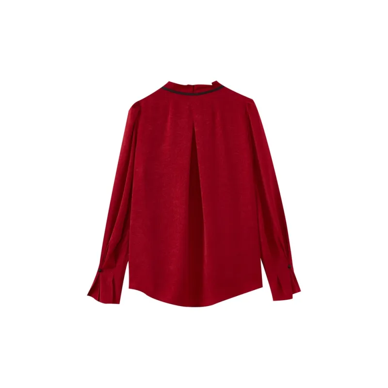 SHUIYUNJIAN Shirt Women's Burgundy-1