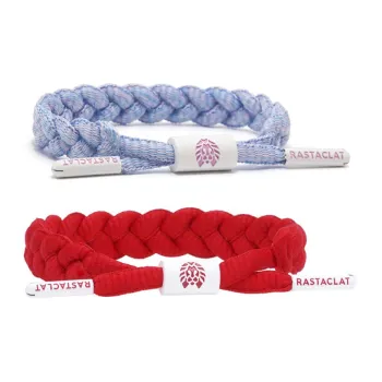 Rastaclat Polyester Small Lion Woven Bracelet Unisex