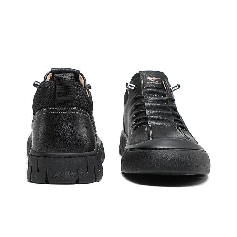 SEPTWOLVES Wear-Resistant Mid-Top Skateboard Shoes Men's HD-3