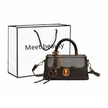 Fitchell PU Handbag Women's Coffee/White/Brown/Black