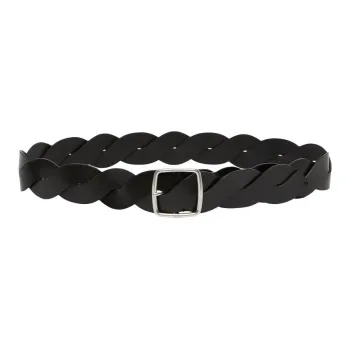 MaxMara Cow Leather Belts Women's Black 