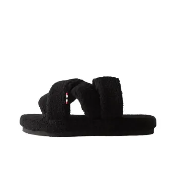 HUNTER Abrasion Resistant Slide Slippers Women's Black