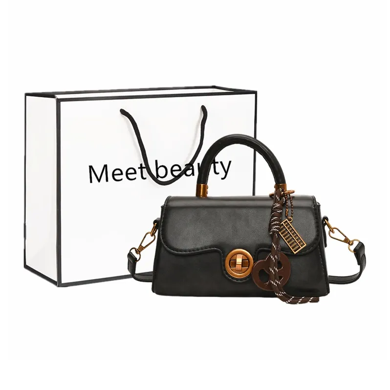 Fitchell PU Handbag Women's Coffee/White/Brown/Black-6