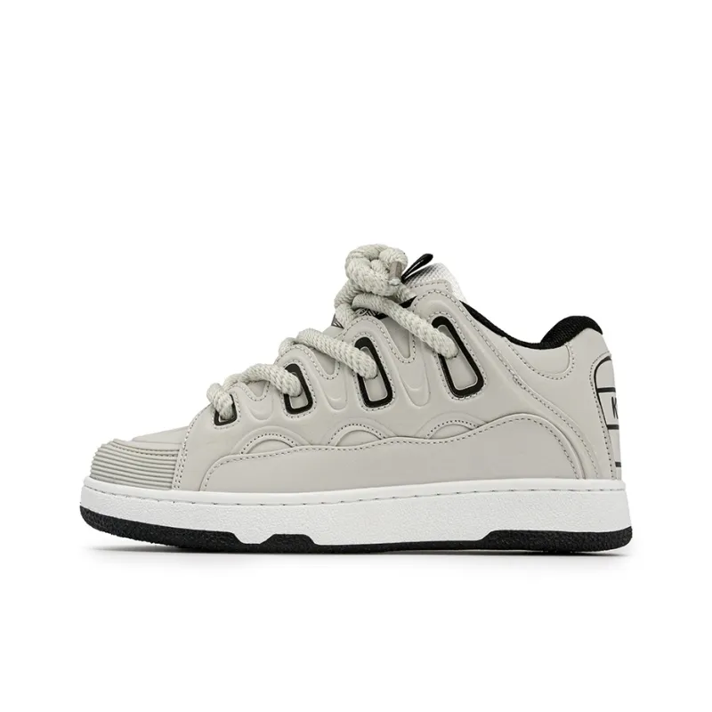 BEIER Youthful Revitalization Preppy Low Top Skateboard Shoes Unisex-11