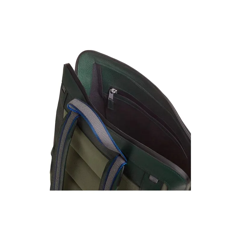 HERMES Canvas Ski Bag Backpack Unisex Khaki & British Green-3