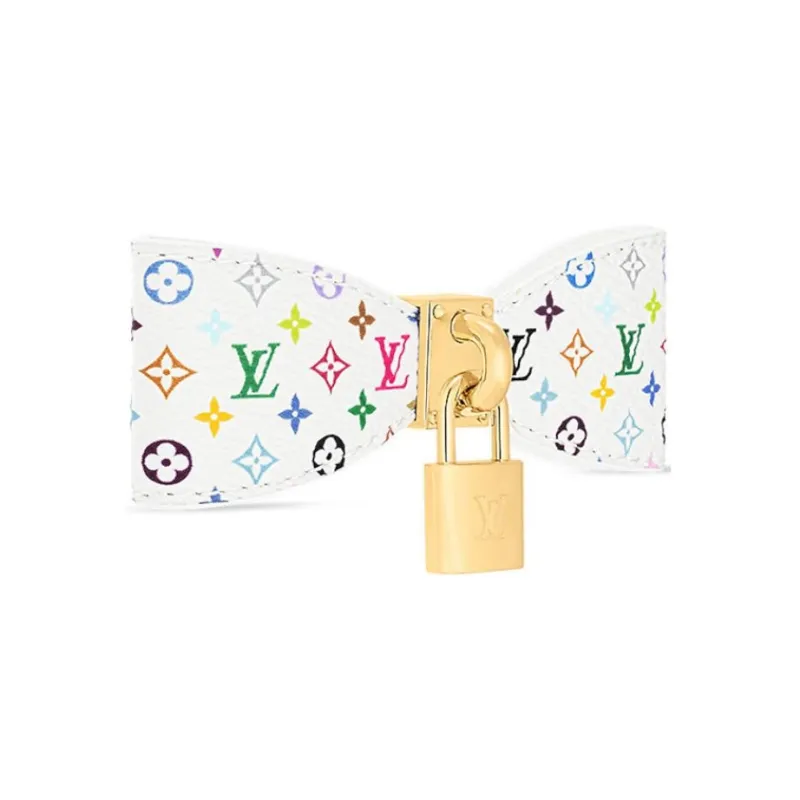 LOUIS VUITTON X Takashi Murakami Monogram Multicolor Bow Barette-1