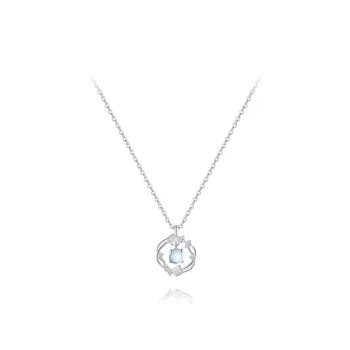 BLANK IN BLANK Zircon Necklaces Women's Bestie Birthday Mom Box Girl