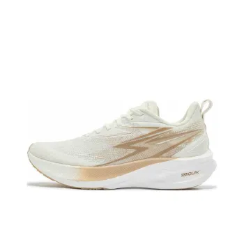 361° Anti Slip And Wear Resistant Coverage Low Top Casual Running Shoes Unisex White Beige Brown
