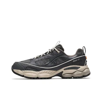 Anta Champion All Weather Series Slip Resistant, Abrasion Resistant Cushioning Low Top Casual Shoes Men's Gray Black
